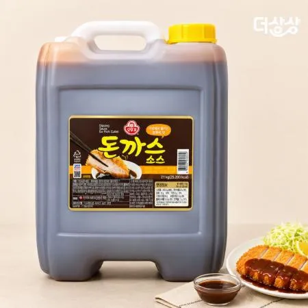 오뚜기 돈까스소스 21kg 돈소스 대용량 말통 업소용 
