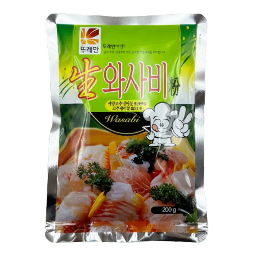 뚜레반 생와사비분 200g x 10ea (작은박스 1box) 이미지