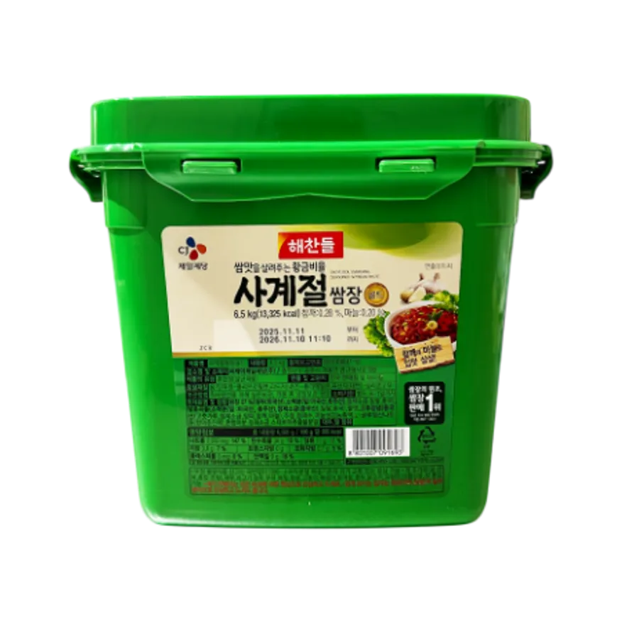 해찬들 사계절 쌈장 6.5kg 이미지