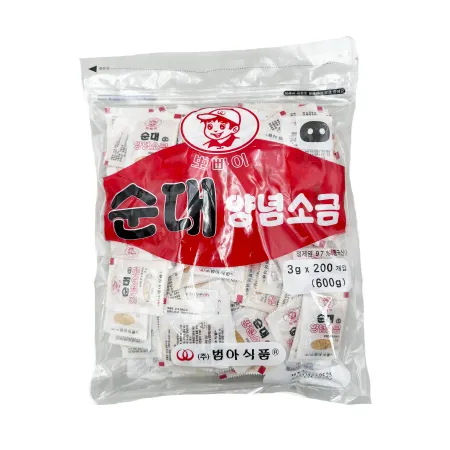 범아 순대양념소금(일회용) 3g*200ea