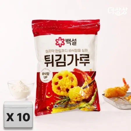 [박스단위] CJ 제일제당 백설 튀김가루 1kg