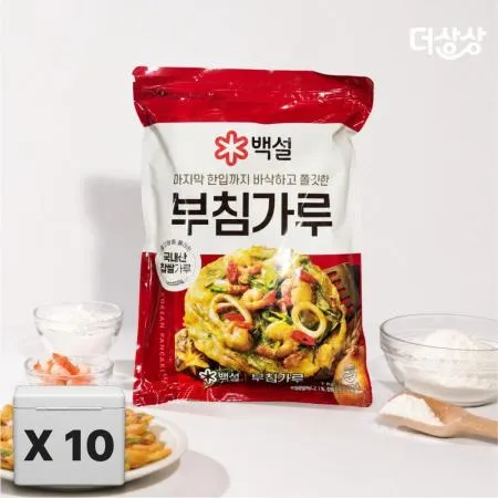 [박스단위] CJ 제일제당 백설 부침가루 1kg