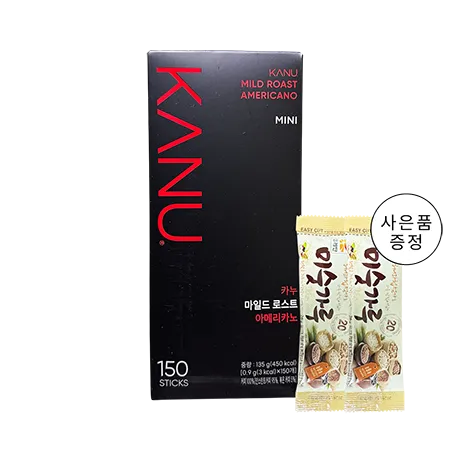 동서식품 카누 마일드 미니 150T (뚜레반 미숫가루스틱 사은품증정)