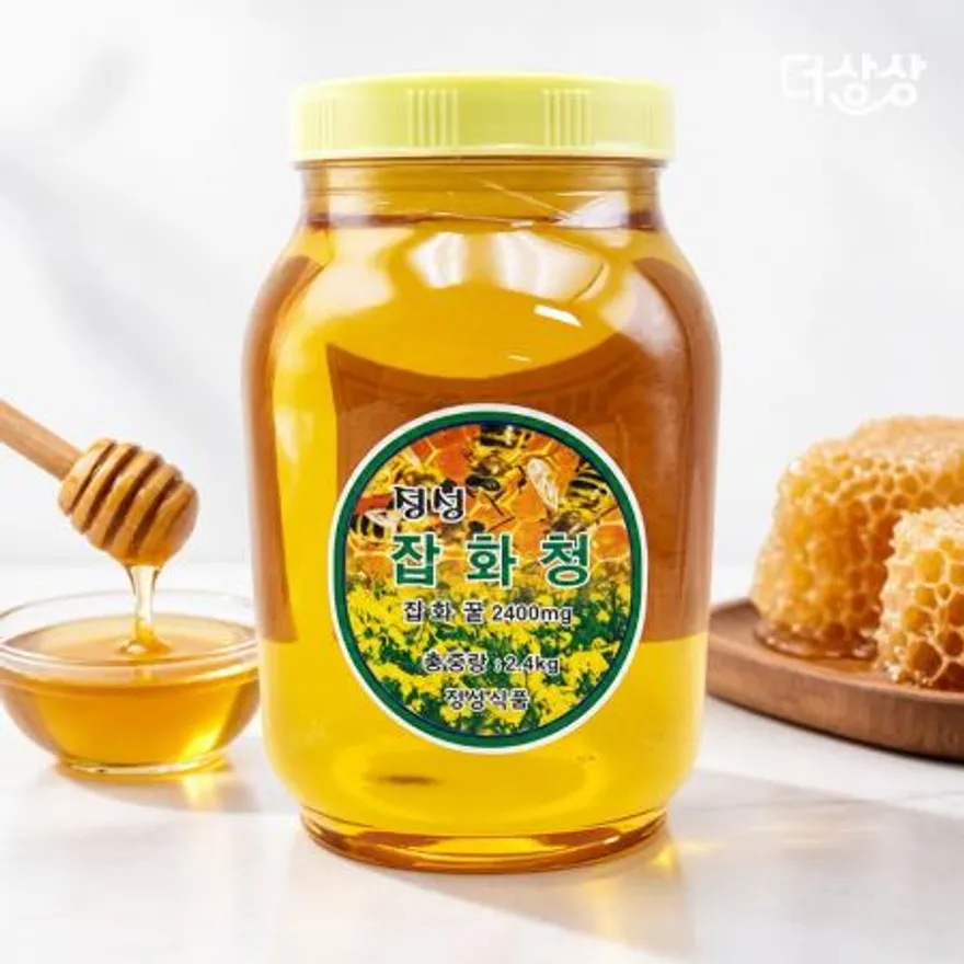 정성 잡화꿀 2.4kg 꿀 베이스 대용량꿀 잡화청 이미지