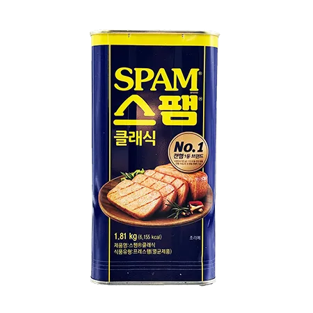 CJ 스팸 클래식 1.81kg 대용량 업소용 부대찌개 통조림 햄