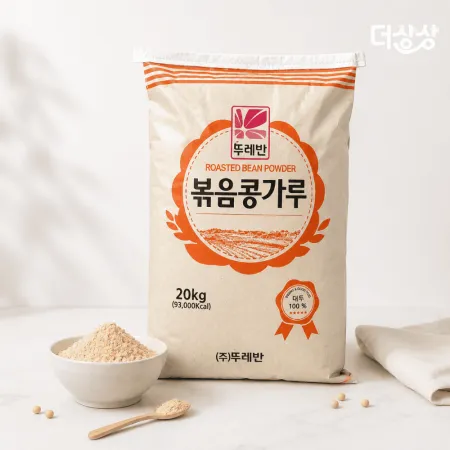 뚜레반 볶음콩가루 20kg 대용량 인절미 팥빙수 토핑