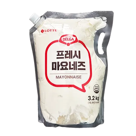 롯데 델가 프레시 마요네즈 스파우트 3.2kg