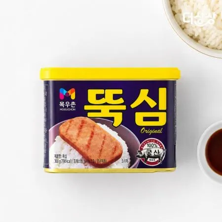 목우촌 뚝심 오리지널 300g 통조림햄 캔햄