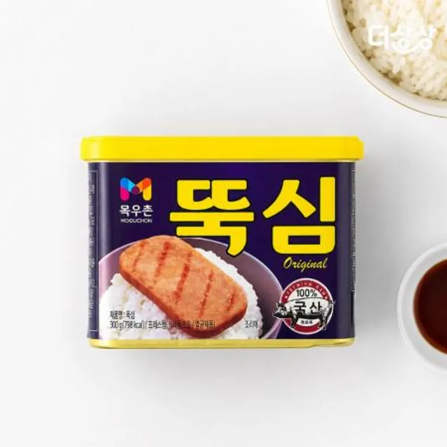 목우촌 뚝심 오리지널 300g 통조림햄 캔햄 이미지
