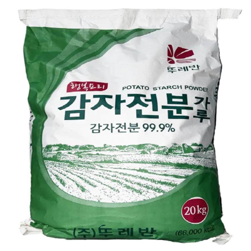 뚜레반 감자전분가루 20kg 대용량 업소용 감자전분 박스포장 이미지
