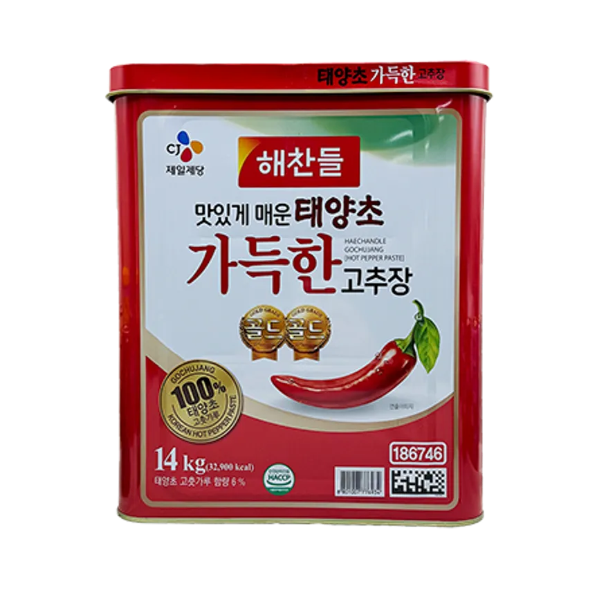 해찬들 가득한고추장 14kg 이미지