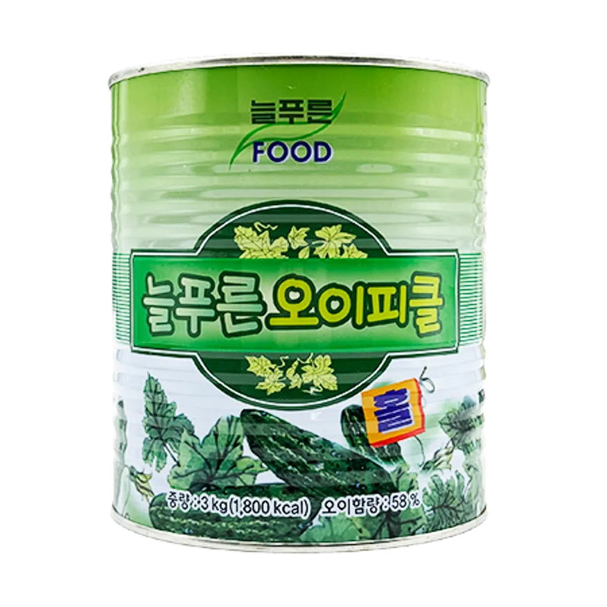 늘푸른 오이피클(홀) 3kg 이미지