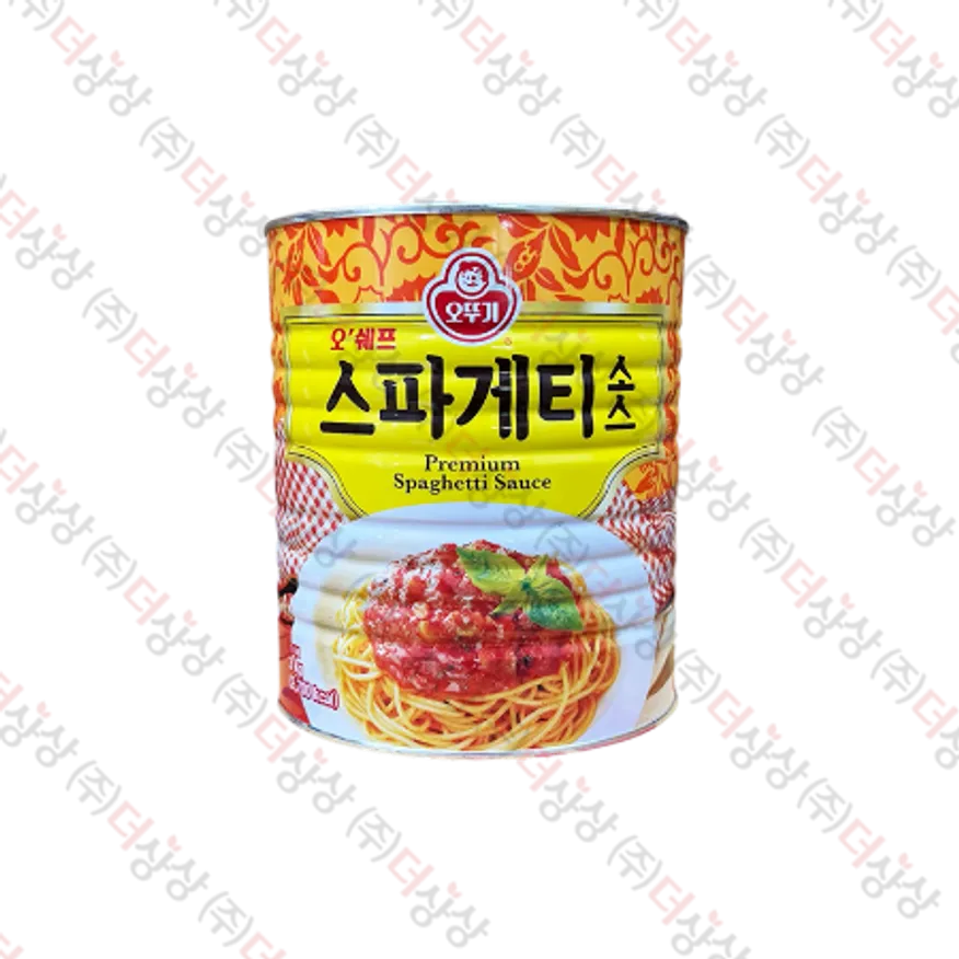 오뚜기 오쉐프 스파게티 소스 (캔) 3kg 이미지
