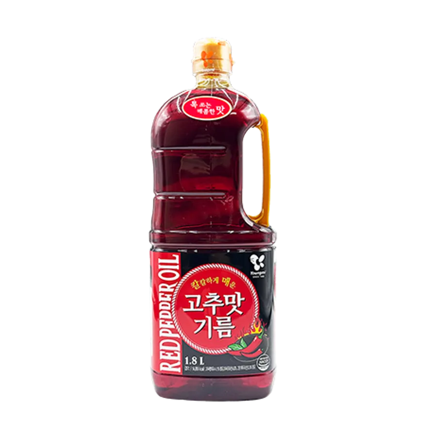 영미 칼칼하게 매운 고추맛기름 1.8L 이미지