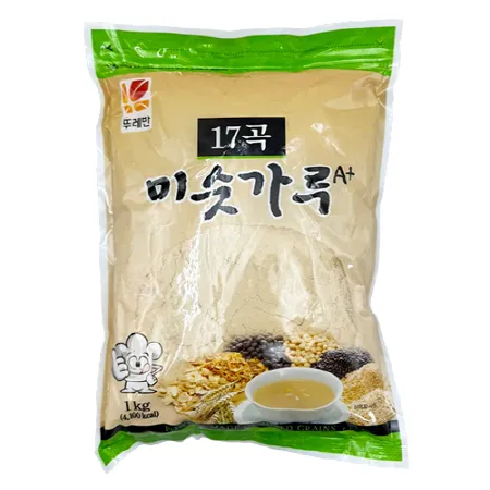 뚜레반 17곡 미숫가루 1kg 자연선식 미수가루 쉐이커