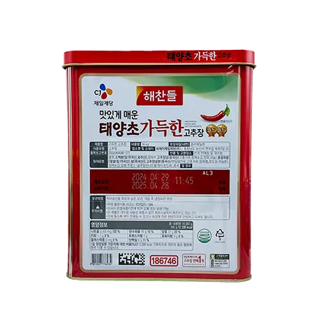 해찬들 가득한고추장 14kg 이미지
