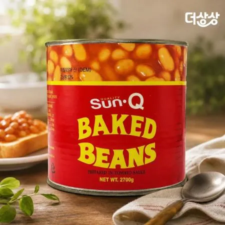 썬큐 베이크드빈스 2.7kg 베이키드빈스 부대찌개 콩 통조림