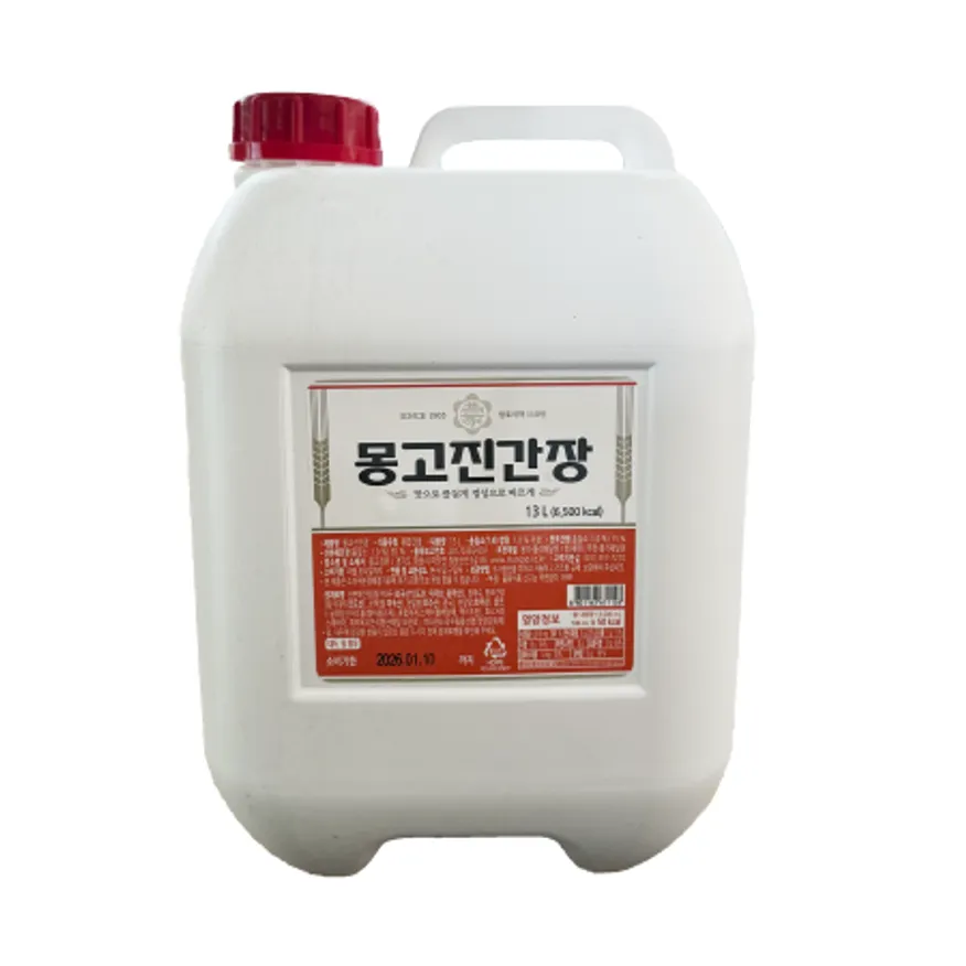 부천 몽고진간장 13L 말통 이미지