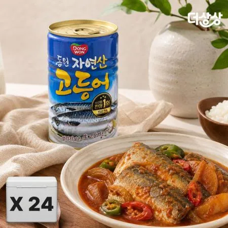 동원 자연산 고등어 400g x 24개/box