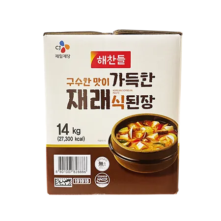 해찬들 가득한된장 14kg