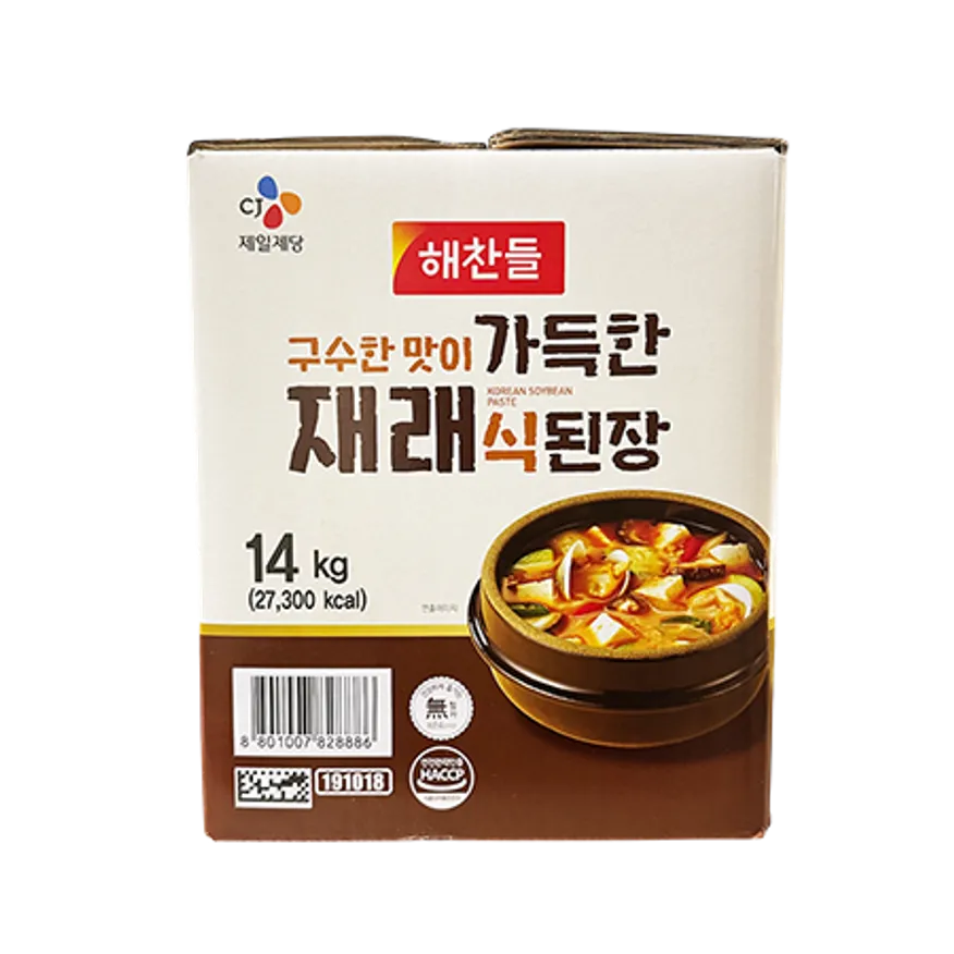 해찬들 가득한된장 14kg 이미지