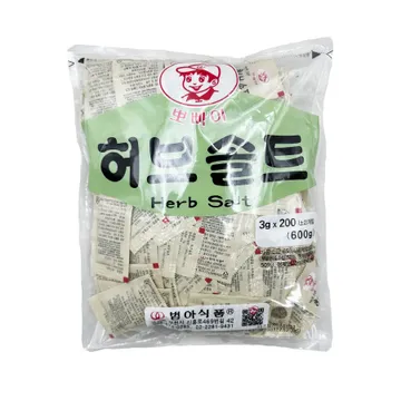 범아 허브솔트(일회용) 3g*200ea