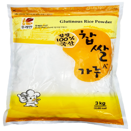 뚜레반 찹쌀가루(국산)3kg