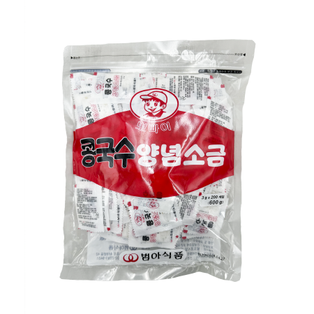 범아 콩국수 양념소금(일회용) 3g*200ea