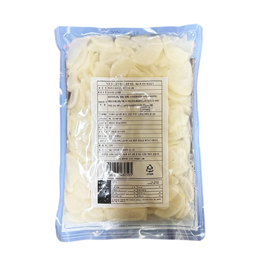 토호 백단무지 슬라이스 1kg 일식 업소용 대용량 반찬 이미지
