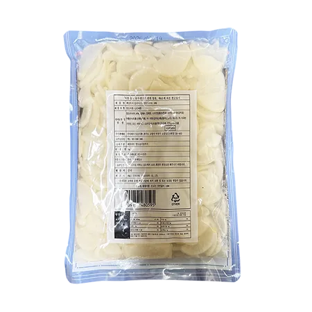토호 백단무지 슬라이스 1kg 일식 업소용 대용량 반찬 이미지