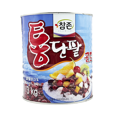 참존 빙수팥 통단팥 3kg 빙수용