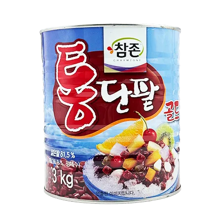 참존 빙수팥 통단팥 3kg 빙수용