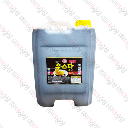 오뚜기 우스타 소스 21kg (우스타,말통)