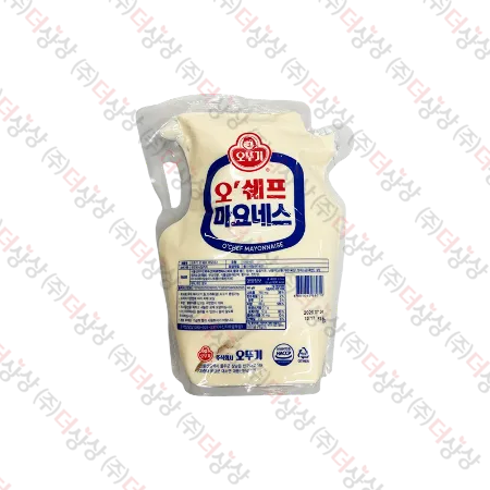 오뚜기 오쉐프 마요네즈 (스탠딩파우치) 3.2kg 이미지