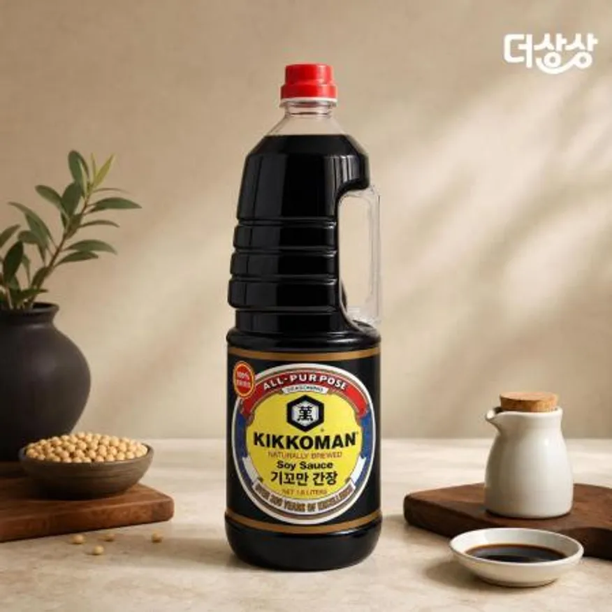 기꼬만 간장 1.8L 기꼬망 만능 일본 양조간장 이미지