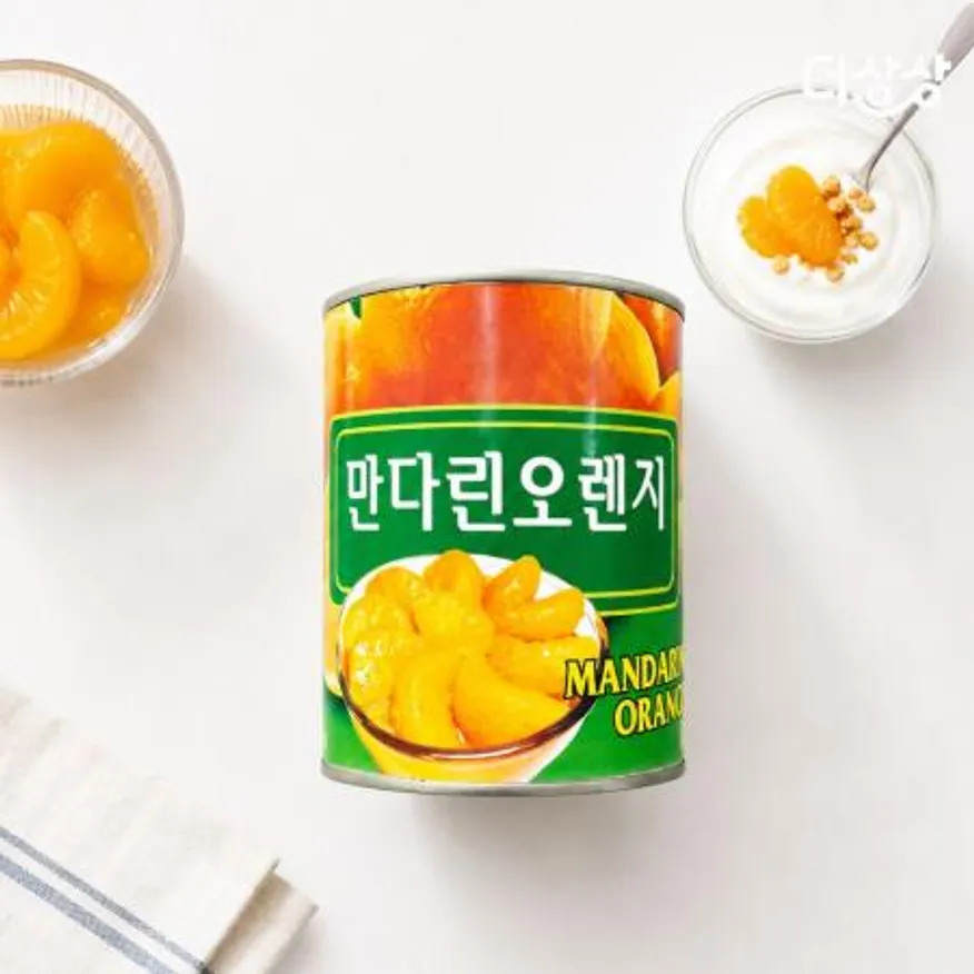 명진 만다린 오렌지 830g 밀감 캔 이미지