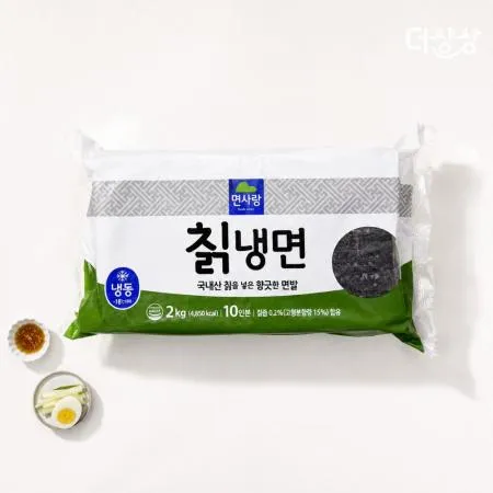 면사랑 칡냉면 2kg 대용량 업소용 냉면사리