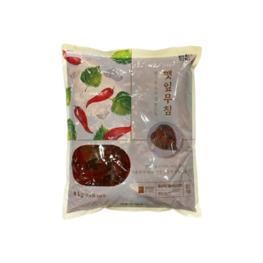 반찬단지 깻잎무침 4kg 깻잎양념무침 업소용 대용량 깻잎장아찌 깻잎절임 이미지
