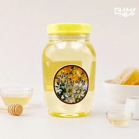 정성 아카시아청 2.4kg 아카시아꿀 토종꿀 사양벌꿀 대용량