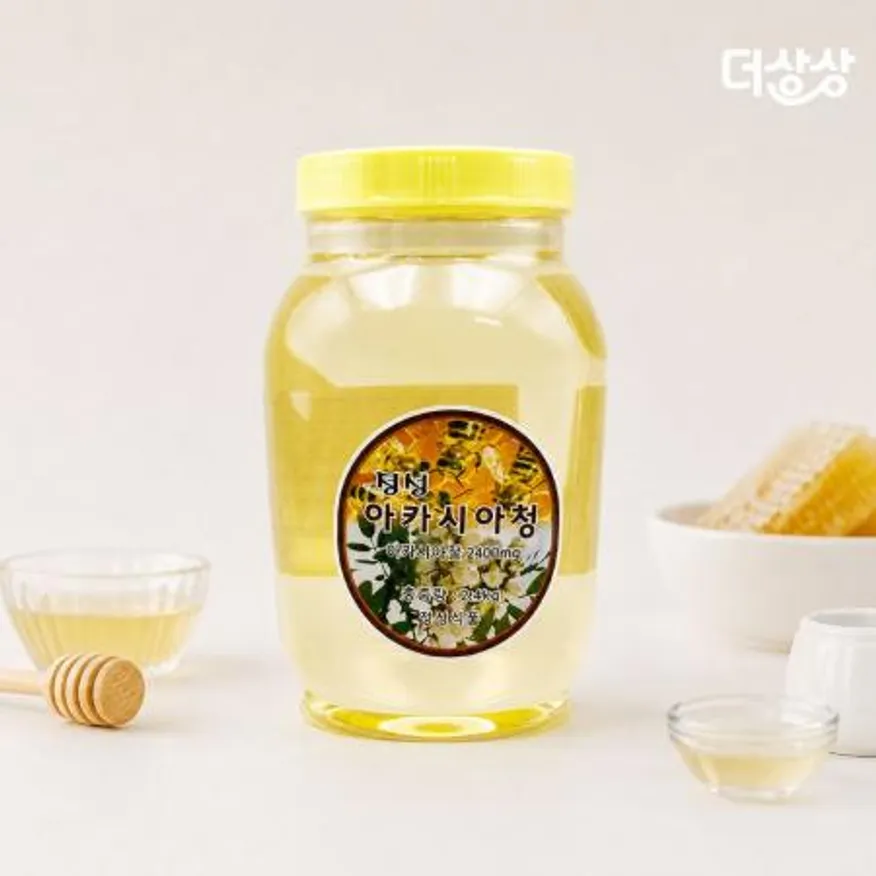 정성 아카시아청 2.4kg 아카시아꿀 토종꿀 사양벌꿀 대용량 이미지