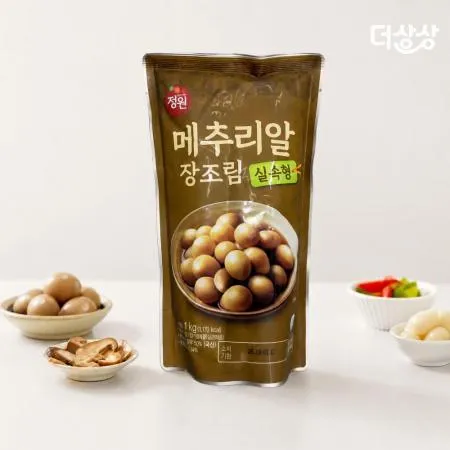 정원 실속형 메추리알 장조림 1kg
