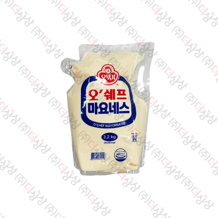 오뚜기 오쉐프 마요네즈 (스탠딩파우치) 3.2kg