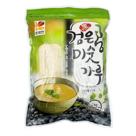 뚜레반 검은콩 미숫가루 1kg 자연선식 미수가루 쉐이커