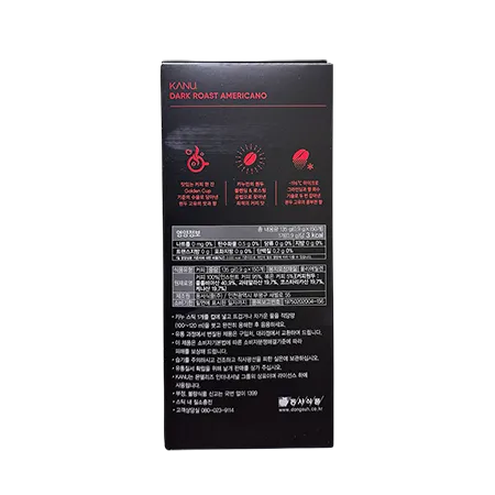 동서식품 카누 다크 로스트 미니 150T (뚜레반 미숫가루스틱 사은품증정) 이미지