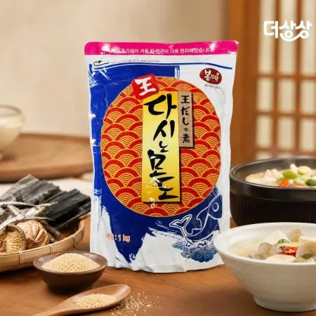 봄뜨락 왕 다시노모도 1kg 일식 가쓰오다시 분말조미료