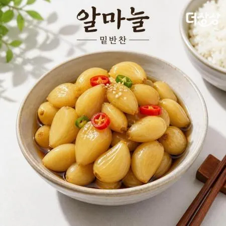 반찬단지 알마늘 초마늘 4kg 대용량 마늘장아찌 이미지