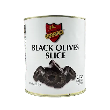 블랙올리브 슬라이스(산머) 3.1kg