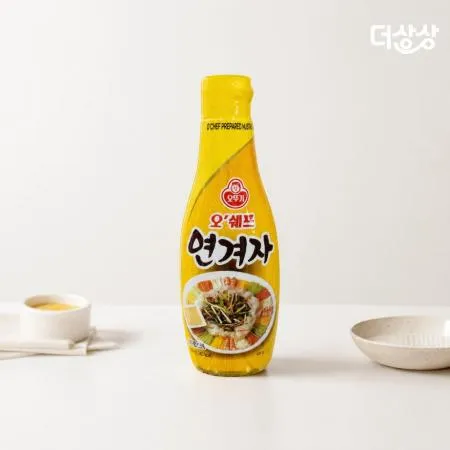 오뚜기 연겨자 480g 액상소스 머스타드 겨자소스