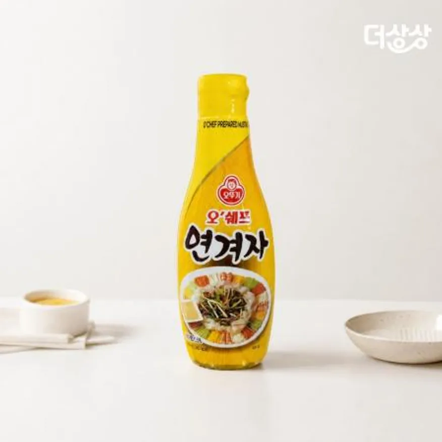 오뚜기 연겨자 480g 액상소스 머스타드 겨자소스 이미지