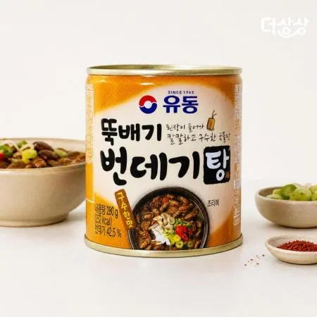 유동 번데기탕 구수한맛 280g 술안주 캠핑요리 고단백